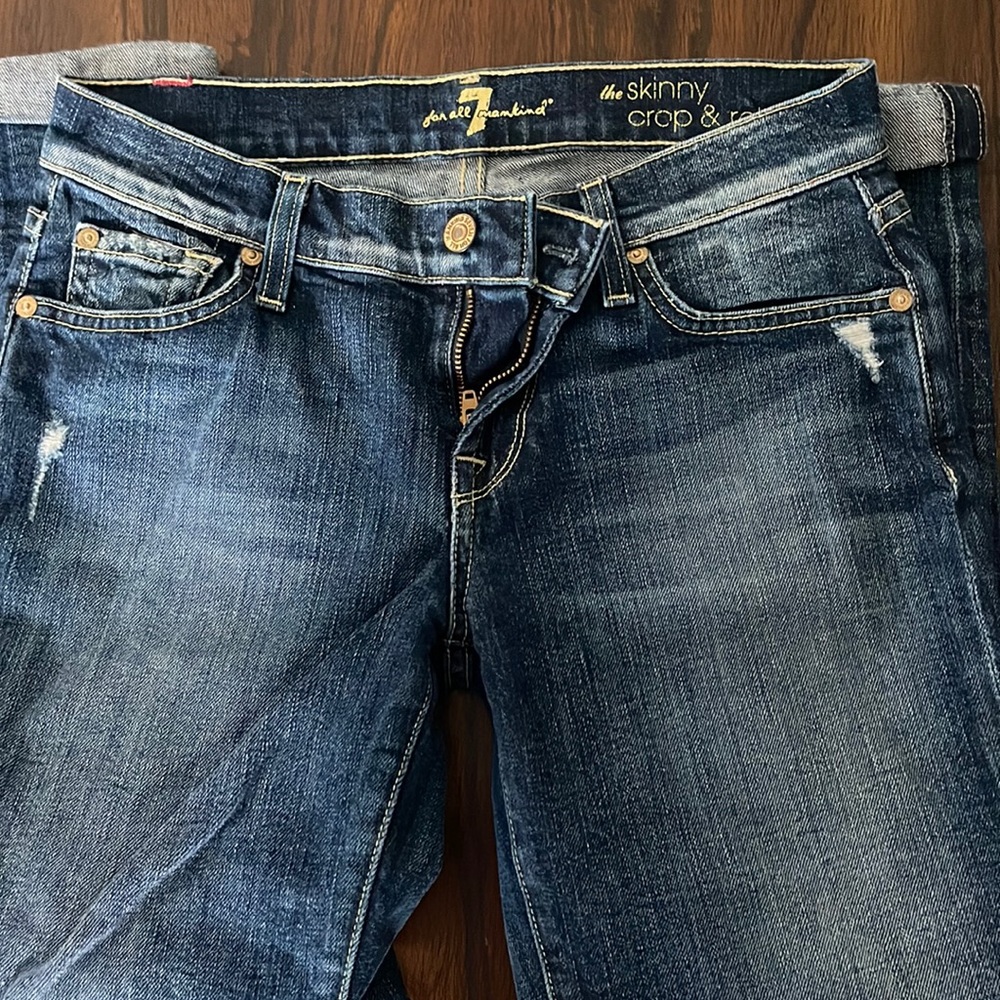 7 for all man kind denim size 25